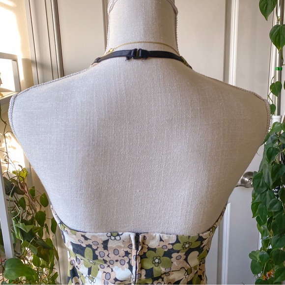 Jodi Kristopher - Vintage 80s/90s Halter Floral Dress - Picture 4 of 9